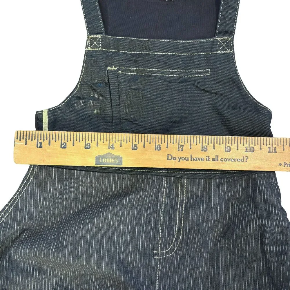 IKKS Girls 3T 94cm 2 Piece Outfit Silver Top Pinstripe Jumper Dress NWT